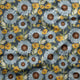 Indy Bloom Fabric - Sunflower Girl - Navy 03