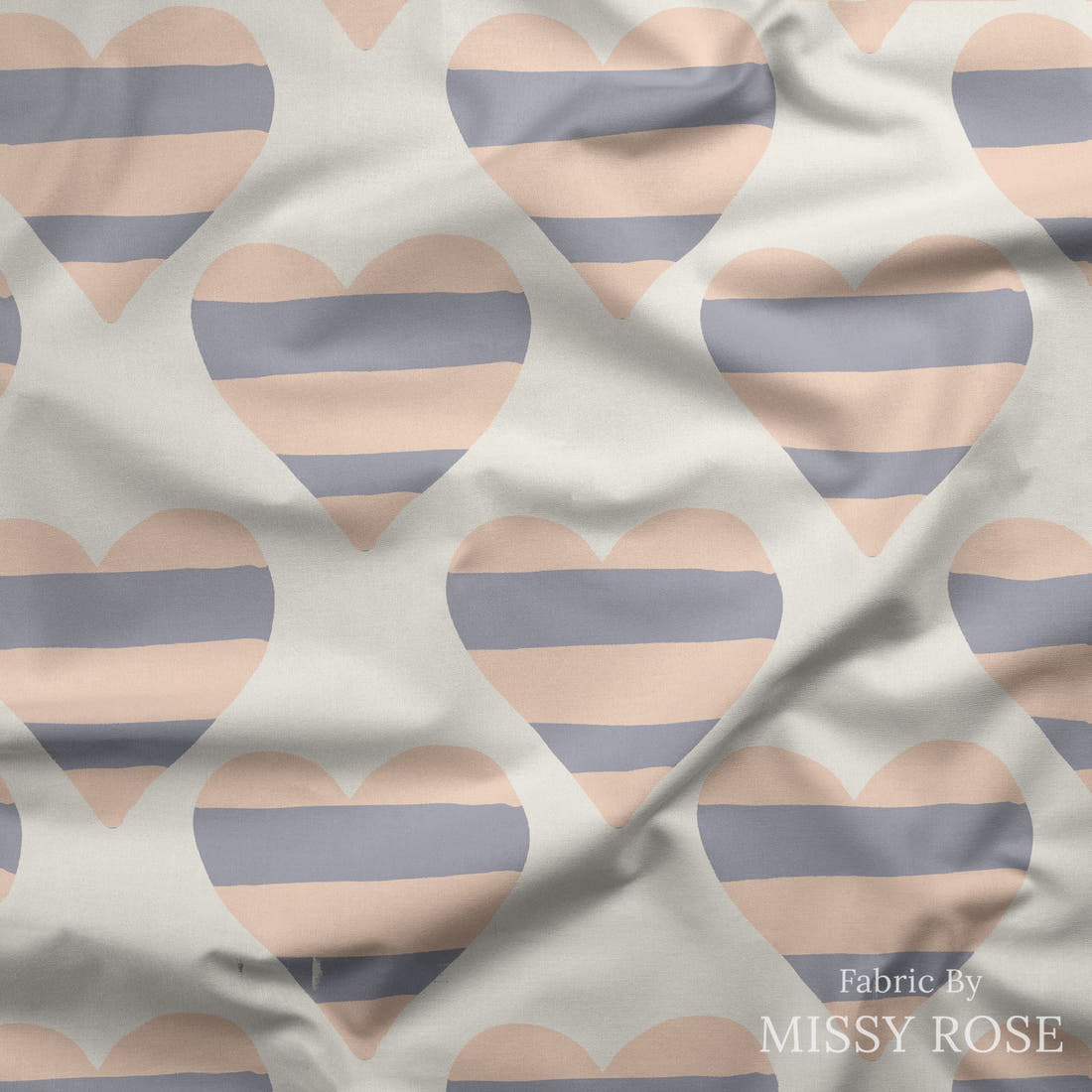 Kristina Forrest 100 draped fabric mockup - custom printed fabric by the metre | Fabric by Missy Rose