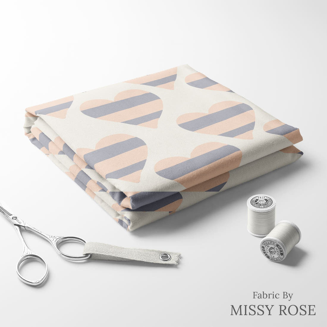 Kristina Forrest 100 folded fabric stack with matching thread - pre-order fabric Australia | Fabric by Missy Rose