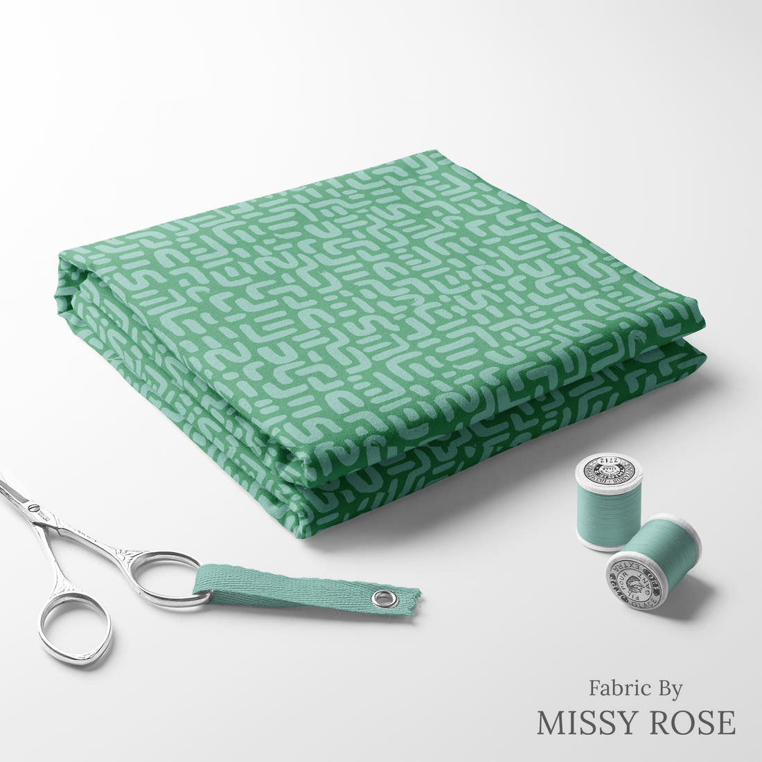 Kristina Forrest 14 folded fabric stack with matching thread - pre-order fabric Australia | Fabric by Missy Rose