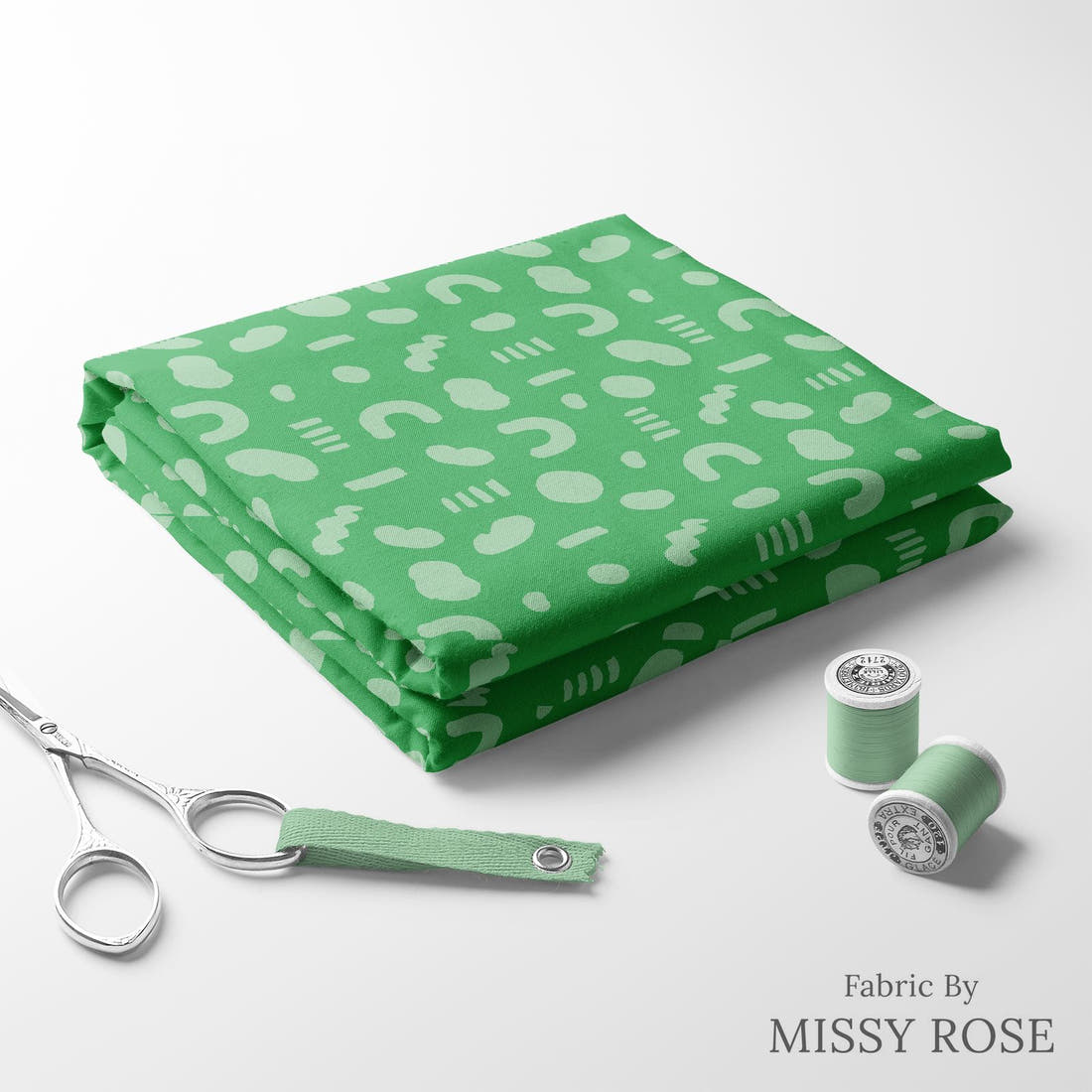 Kristina Forrest 15 folded fabric stack with matching thread - pre-order fabric Australia | Fabric by Missy Rose