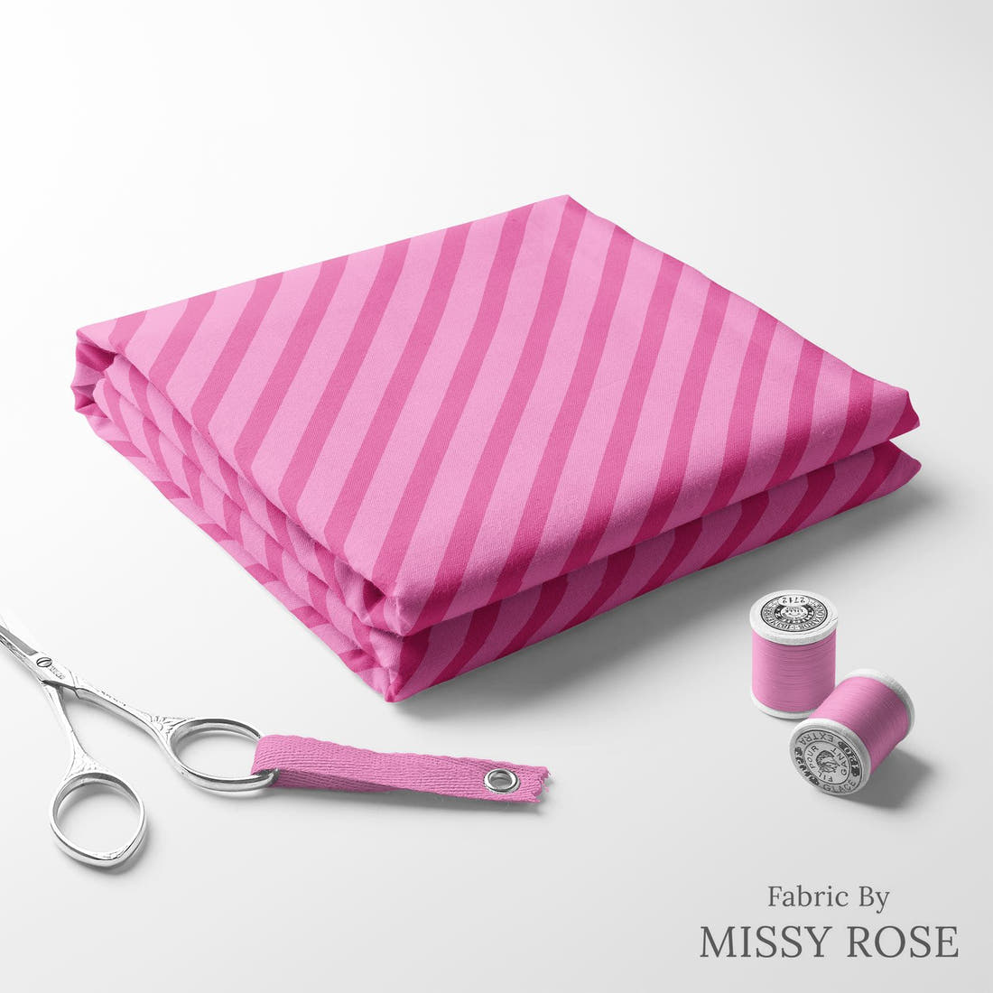 Kristina Forrest 152 folded fabric stack with matching thread - pre-order fabric Australia | Fabric by Missy Rose