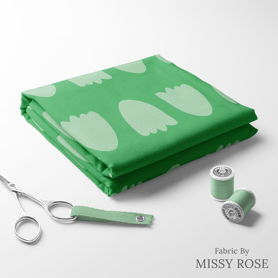 Kristina Forrest 16 folded fabric stack with matching thread - pre-order fabric Australia | Fabric by Missy Rose