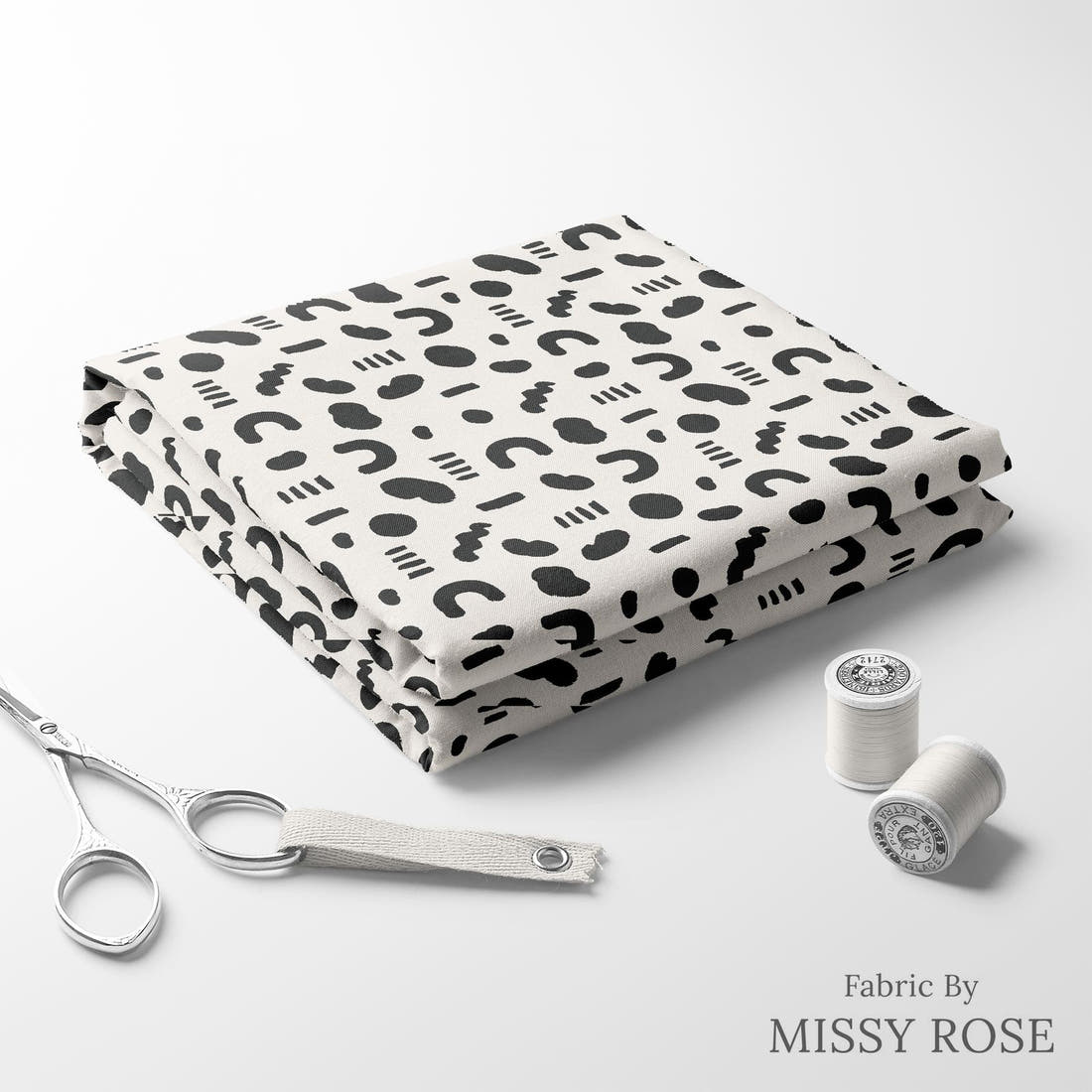 Kristina Forrest 162 folded fabric stack with matching thread - pre-order fabric Australia | Fabric by Missy Rose
