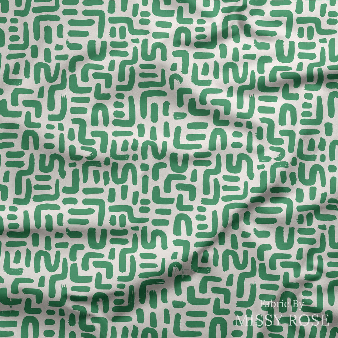Kristina Forrest 17 draped fabric mockup - custom printed fabric by the metre | Fabric by Missy Rose