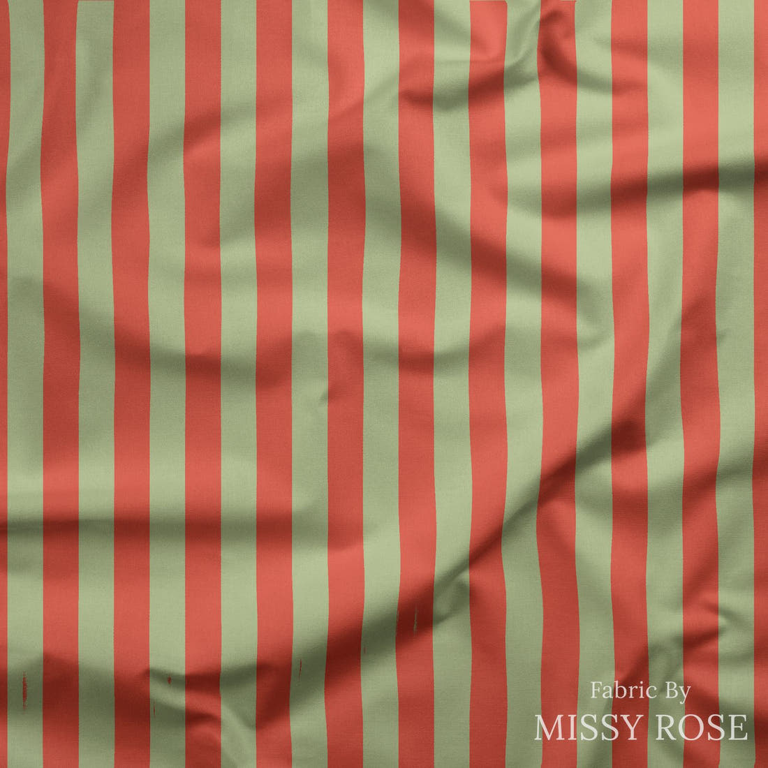 Kristina Forrest 174 draped fabric mockup - custom printed fabric by the metre | Fabric by Missy Rose