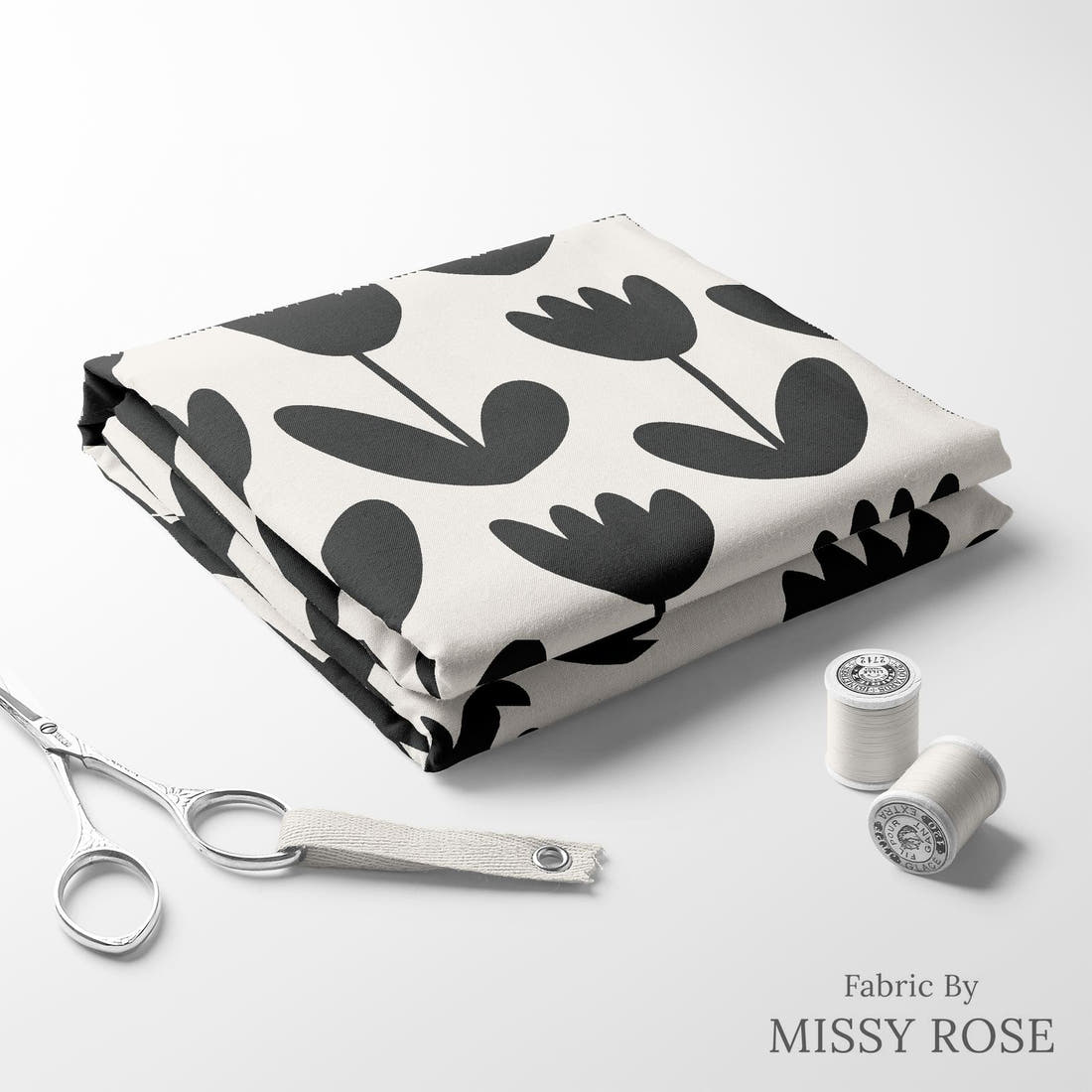 Kristina Forrest 175 folded fabric stack with matching thread - pre-order fabric Australia | Fabric by Missy Rose