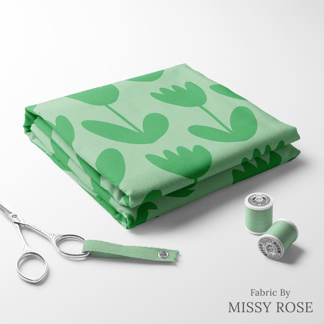 Kristina Forrest 180 folded fabric stack with matching thread - pre-order fabric Australia | Fabric by Missy Rose