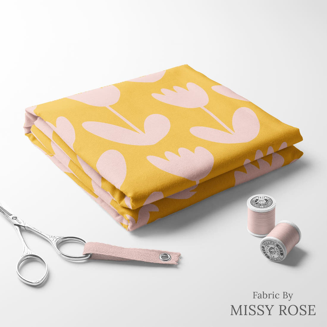 Kristina Forrest 182 folded fabric stack with matching thread - pre-order fabric Australia | Fabric by Missy Rose