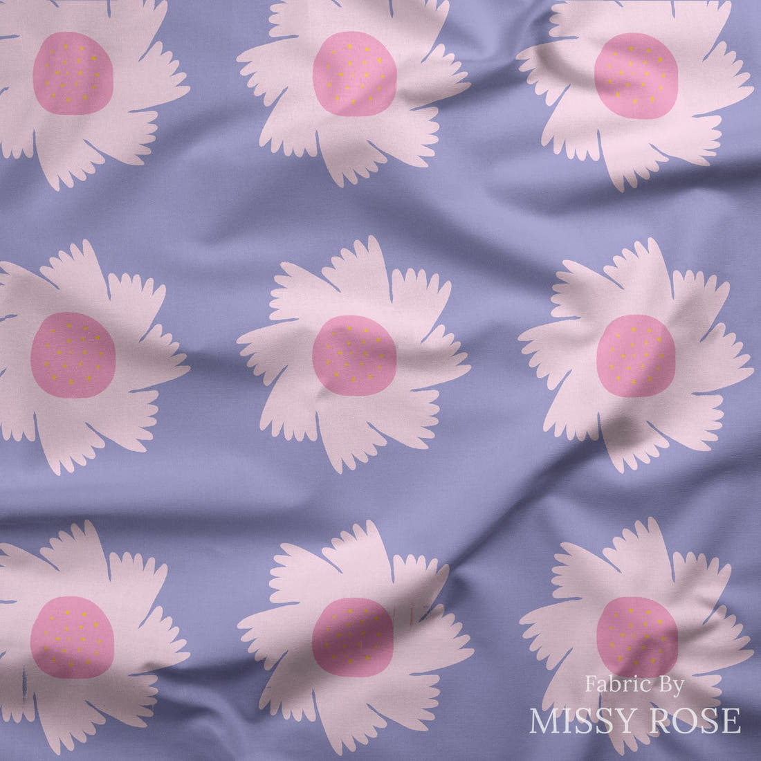 Kristina Forrest 184 draped fabric mockup - custom printed fabric by the metre | Fabric by Missy Rose