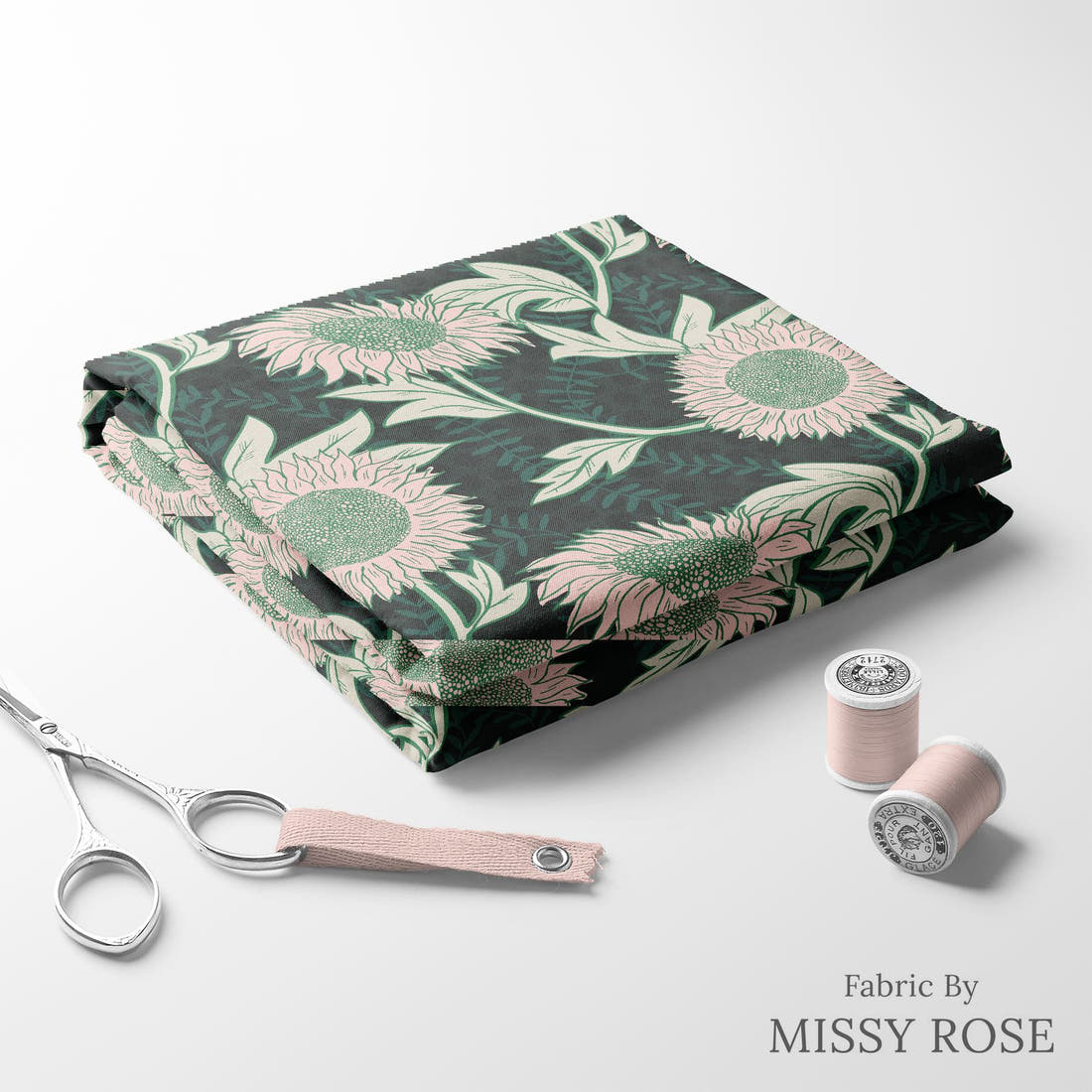 Kristina Forrest 192 folded fabric stack with matching thread - pre-order fabric Australia | Fabric by Missy Rose