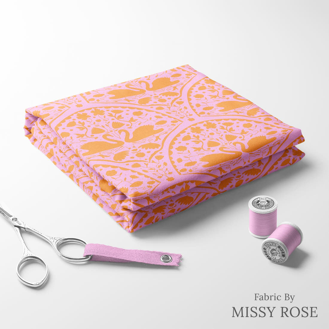 Kristina Forrest 200 folded fabric stack with matching thread - pre-order fabric Australia | Fabric by Missy Rose