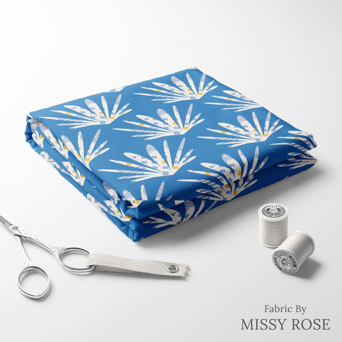 Kristina Forrest 202 folded fabric stack with matching thread - pre-order fabric Australia | Fabric by Missy Rose