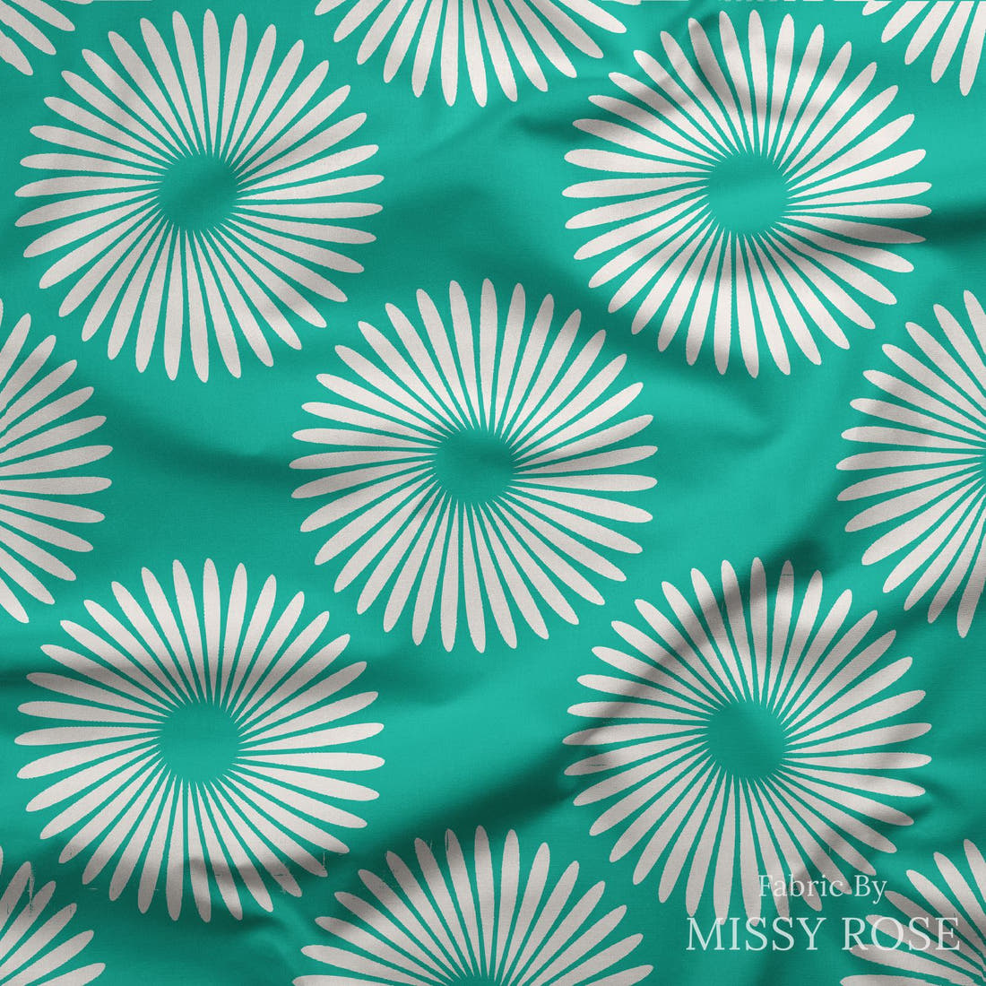 Kristina Forrest 216 draped fabric mockup - custom printed fabric by the metre | Fabric by Missy Rose