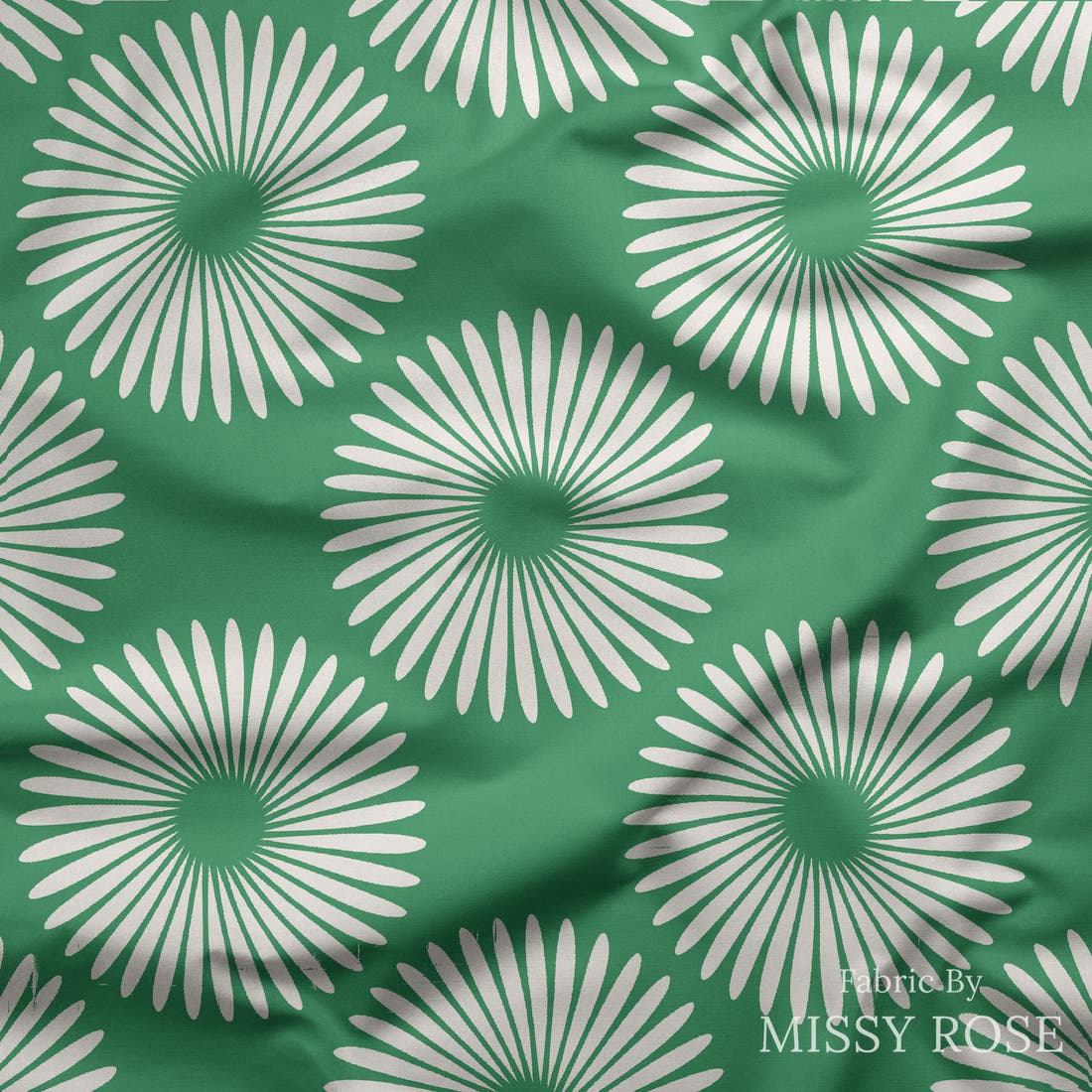 Kristina Forrest 218 draped fabric mockup - custom printed fabric by the metre | Fabric by Missy Rose