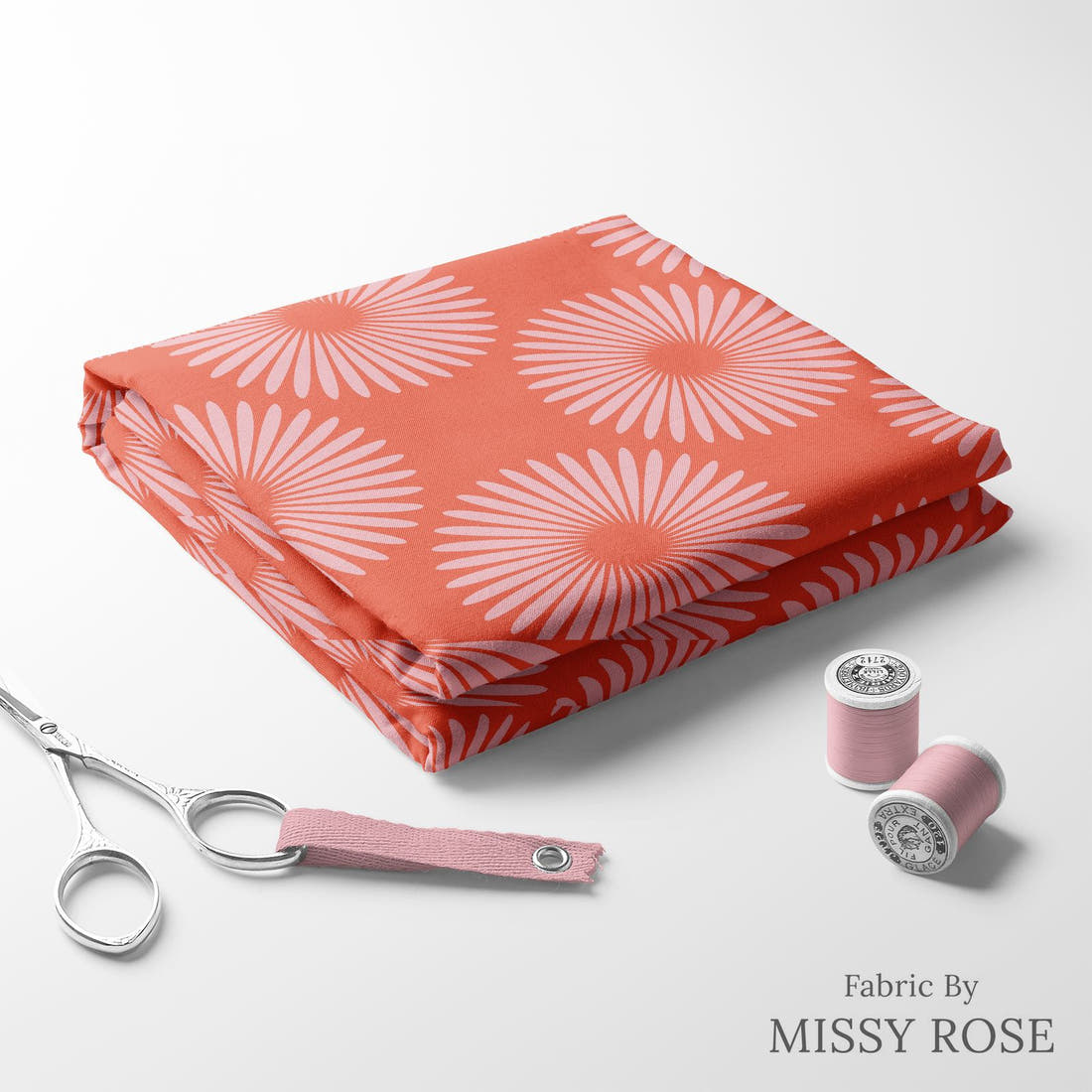 Kristina Forrest 220 folded fabric stack with matching thread - pre-order fabric Australia | Fabric by Missy Rose