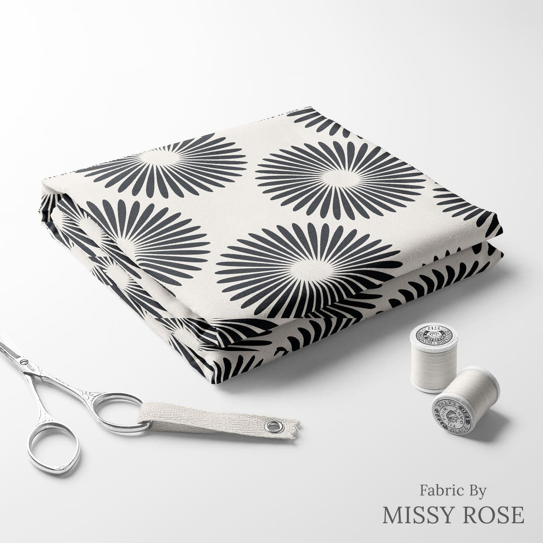 Kristina Forrest 223 folded fabric stack with matching thread - pre-order fabric Australia | Fabric by Missy Rose