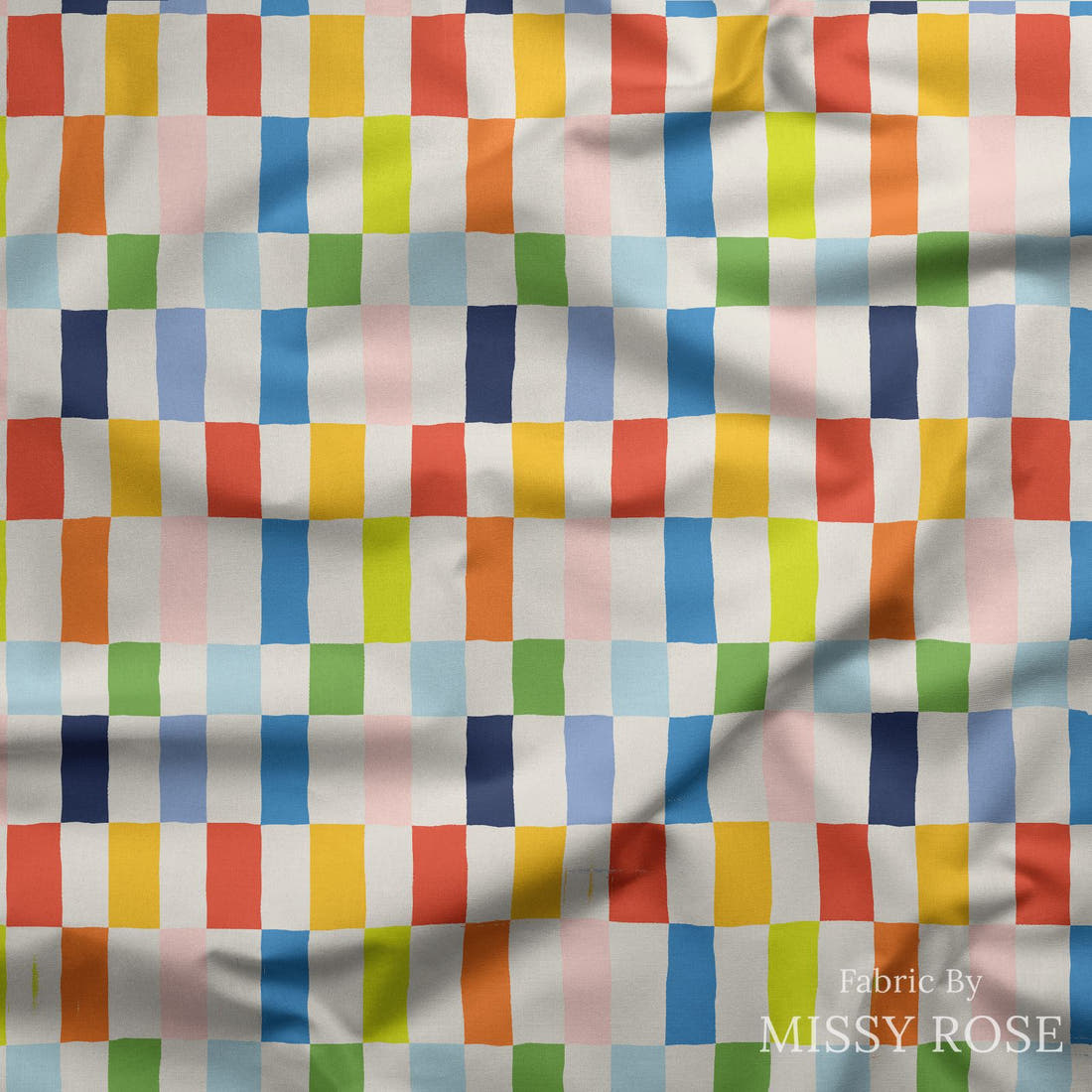 Kristina Forrest 230 draped fabric mockup - custom printed fabric by the metre | Fabric by Missy Rose