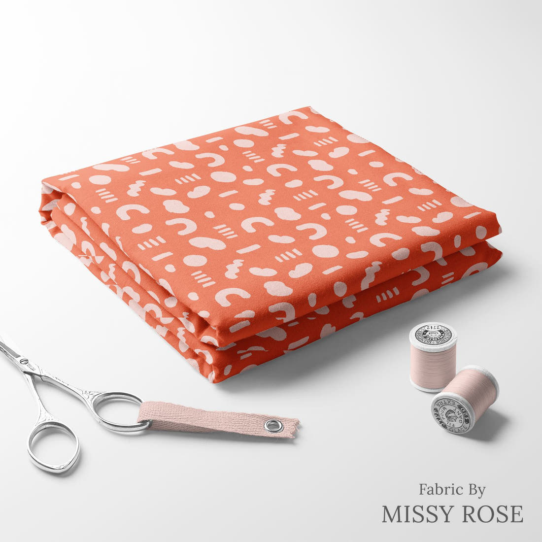 Kristina Forrest 24 folded fabric stack with matching thread - pre-order fabric Australia | Fabric by Missy Rose