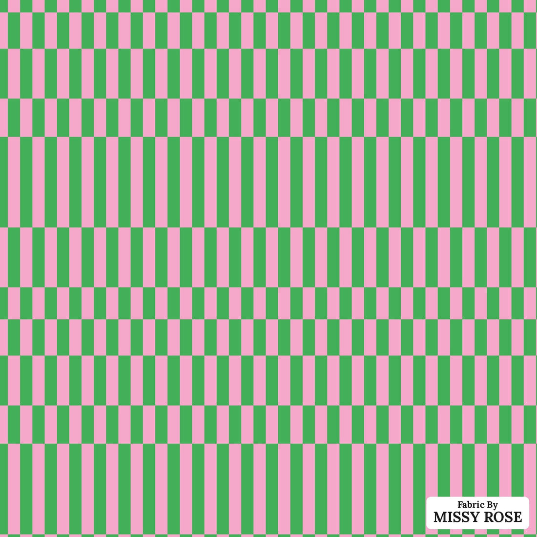 Kristina Forrest 242 - flat view of the print, zoom in for detail | Fabric by Missy Rose