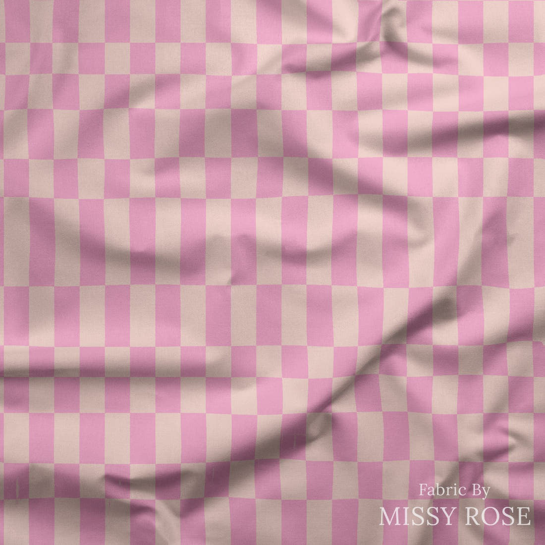 Kristina Forrest 245 draped fabric mockup - custom printed fabric by the metre | Fabric by Missy Rose