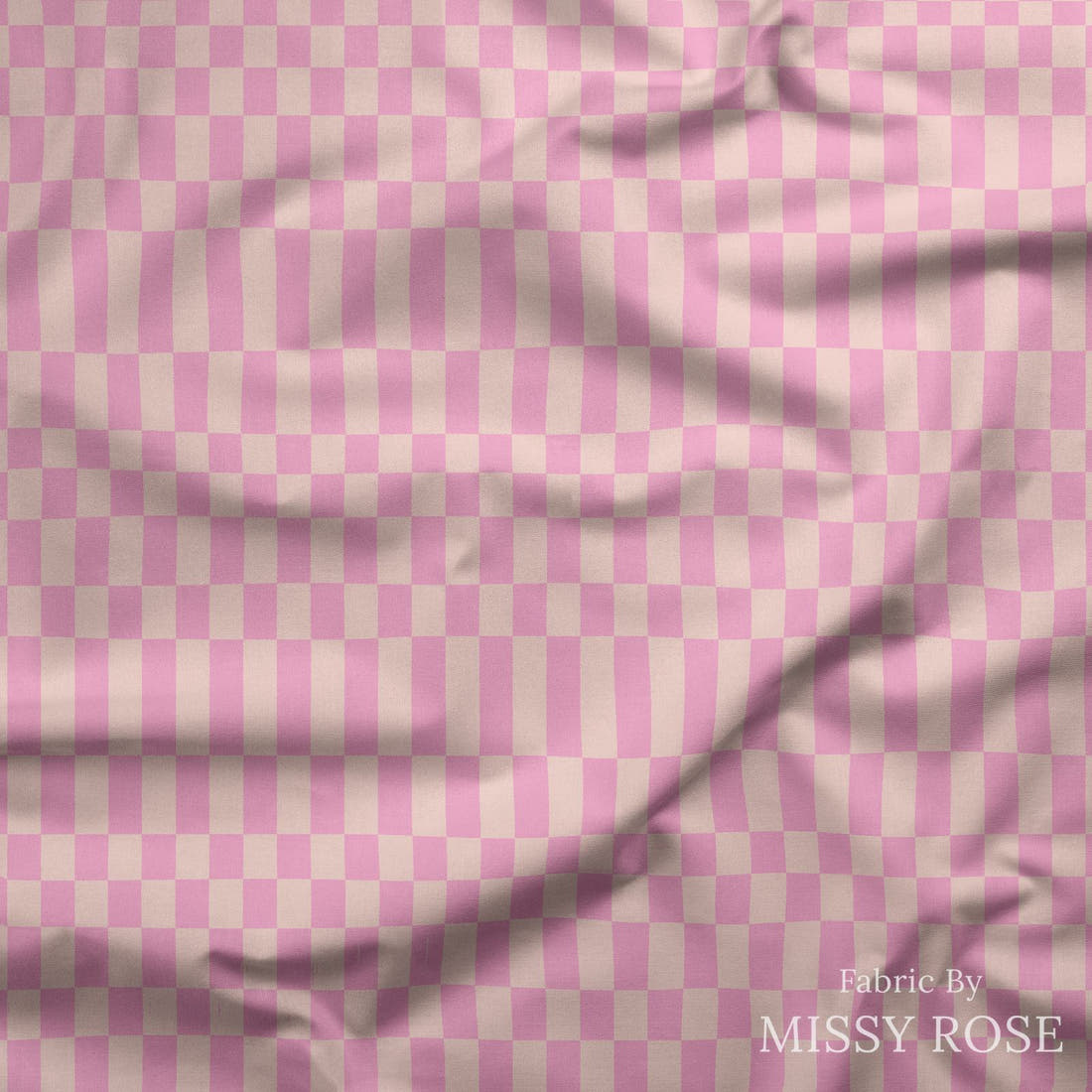 Kristina Forrest 245 draped fabric mockup - custom printed fabric by the metre | Fabric by Missy Rose