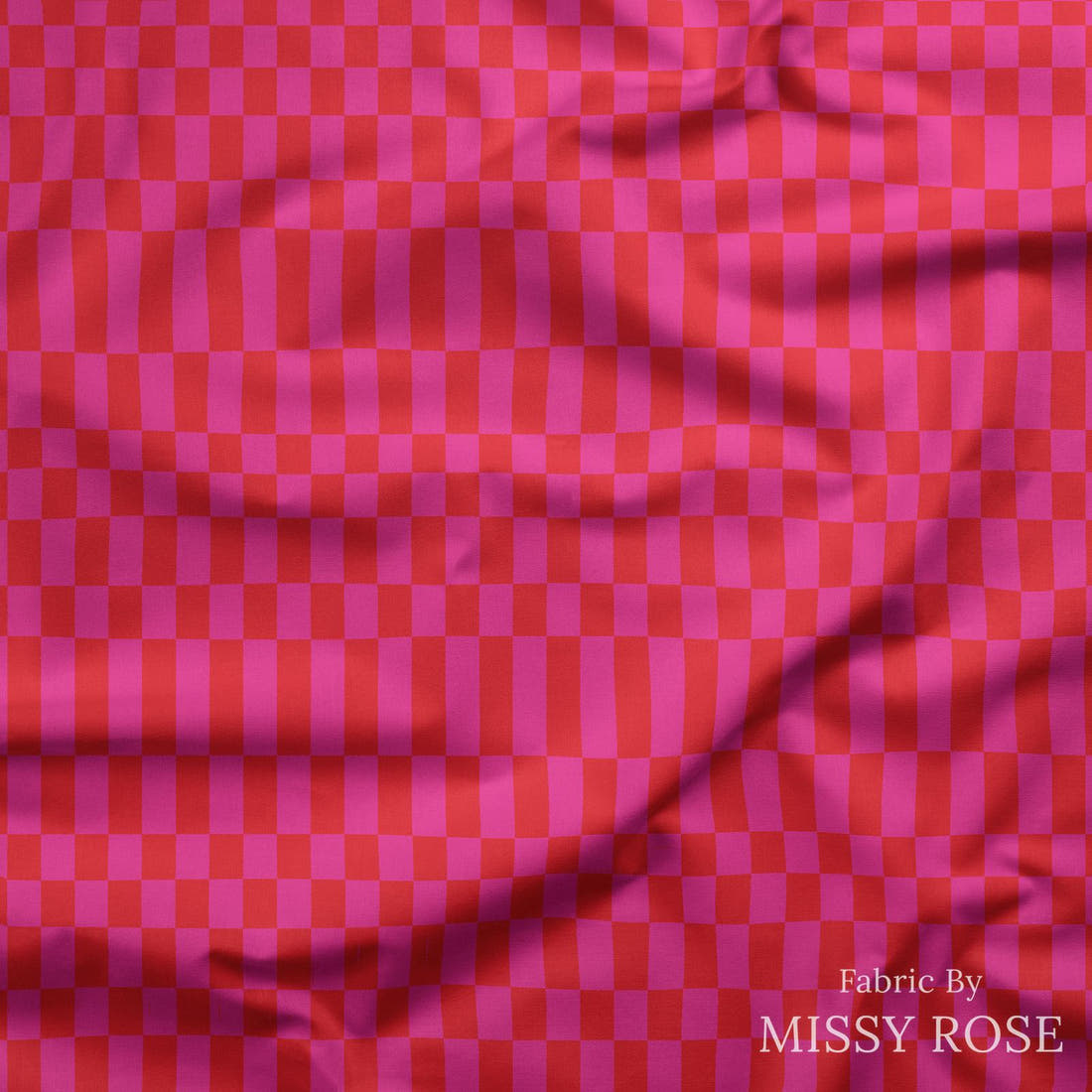 Kristina Forrest 246 draped fabric mockup - custom printed fabric by the metre | Fabric by Missy Rose