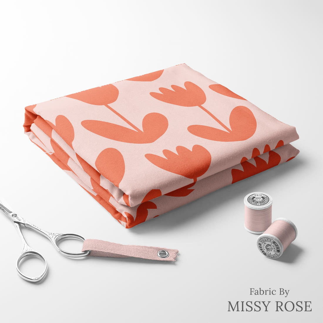 Kristina Forrest 25 folded fabric stack with matching thread - pre-order fabric Australia | Fabric by Missy Rose