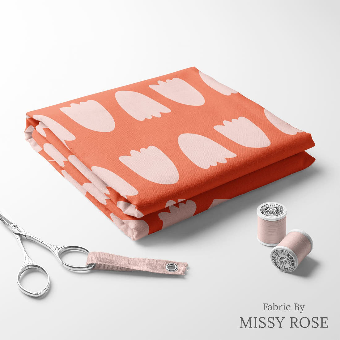 Kristina Forrest 26 folded fabric stack with matching thread - pre-order fabric Australia | Fabric by Missy Rose