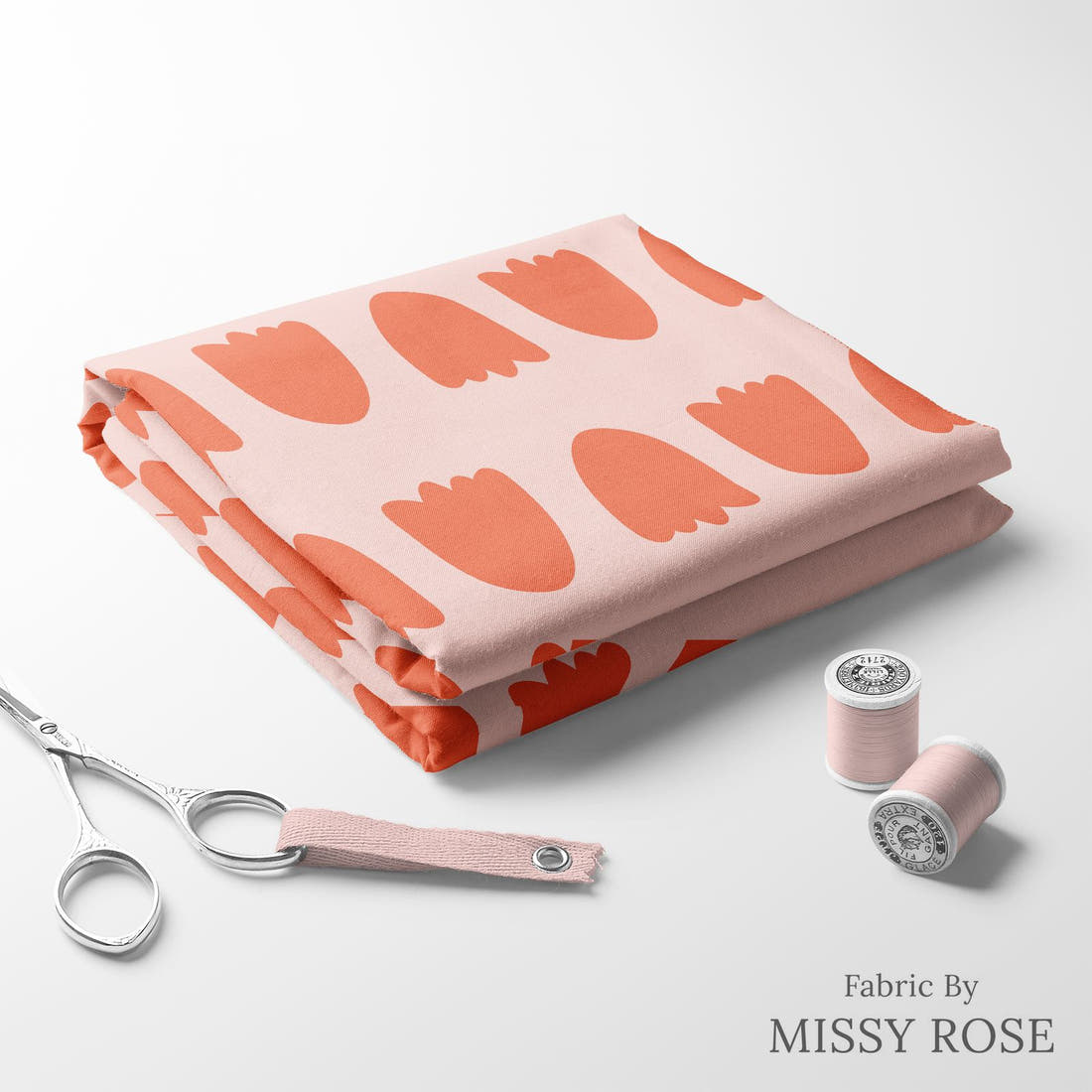 Kristina Forrest 27 folded fabric stack with matching thread - pre-order fabric Australia | Fabric by Missy Rose