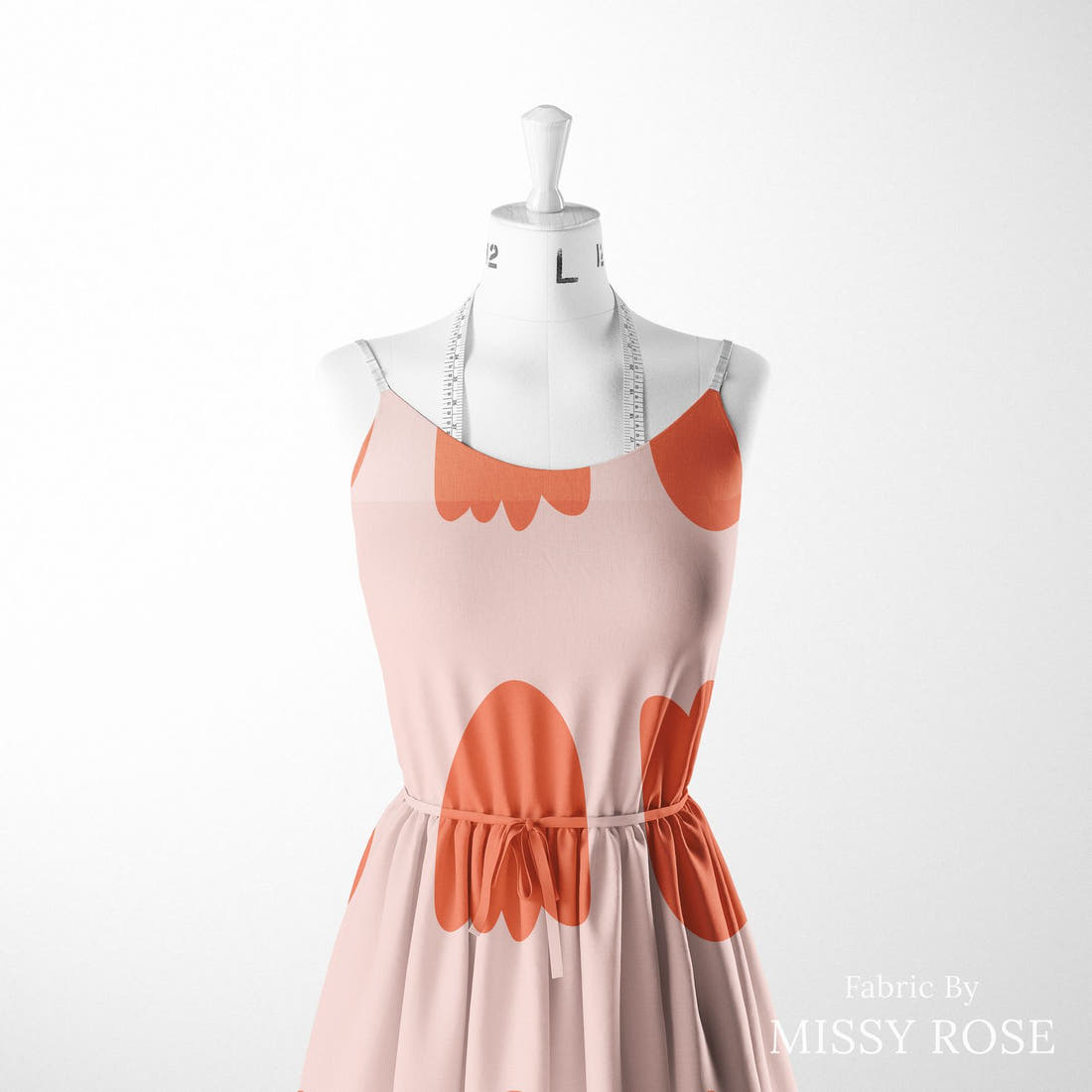 Kristina Forrest 27 sewn into a women's dress - see how the print looks made up | Fabric by Missy Rose