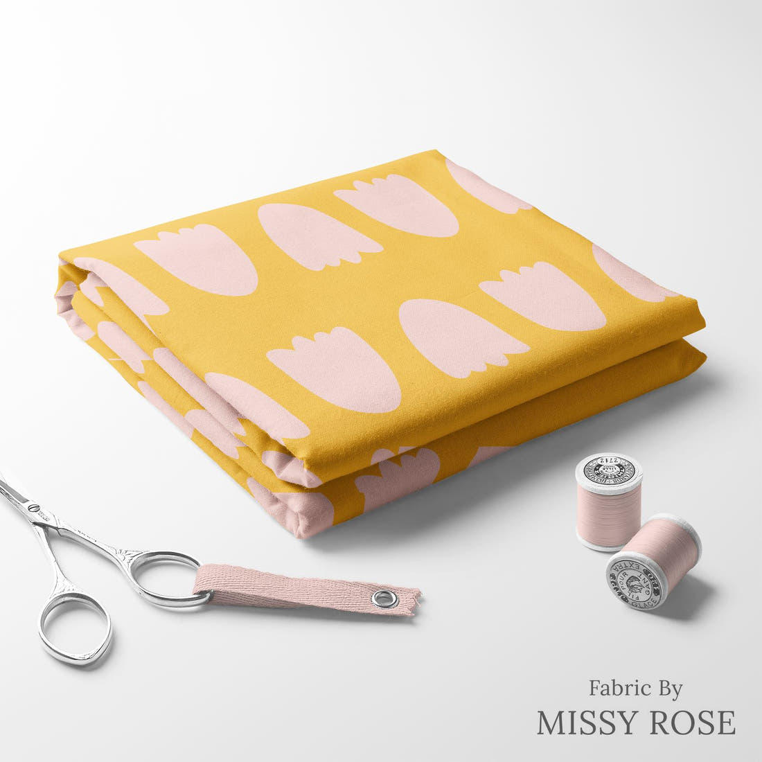 Kristina Forrest 28 folded fabric stack with matching thread - pre-order fabric Australia | Fabric by Missy Rose
