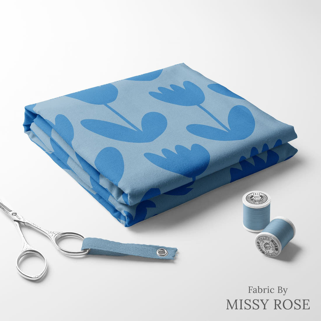 Kristina Forrest 44 folded fabric stack with matching thread - pre-order fabric Australia | Fabric by Missy Rose