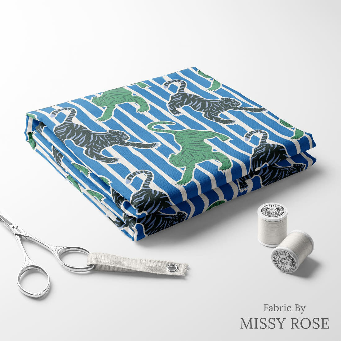 Kristina Forrest 54 folded fabric stack with matching thread - pre-order fabric Australia | Fabric by Missy Rose