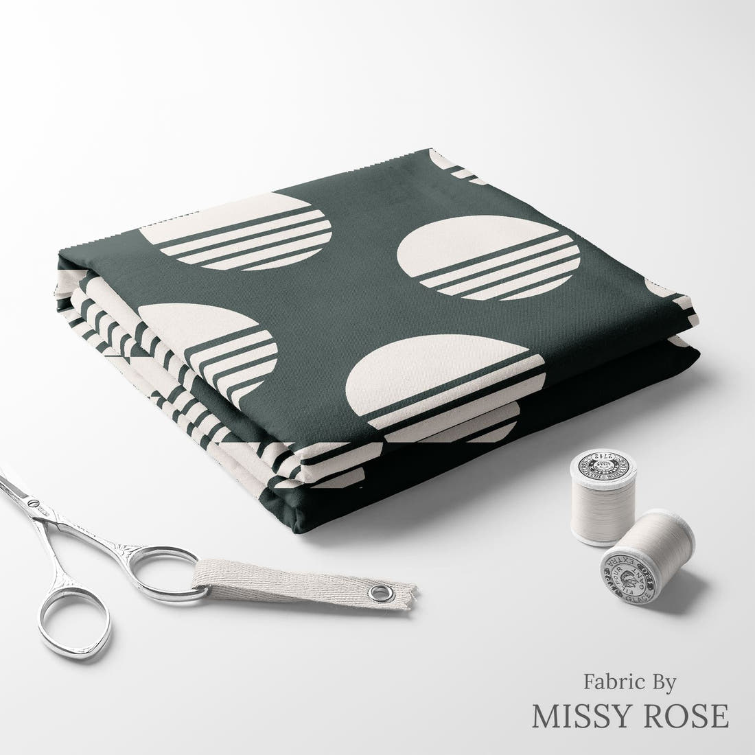 Kristina Forrest 55 folded fabric stack with matching thread - pre-order fabric Australia | Fabric by Missy Rose