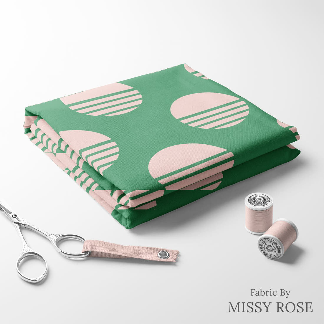 Kristina Forrest 56 folded fabric stack with matching thread - pre-order fabric Australia | Fabric by Missy Rose