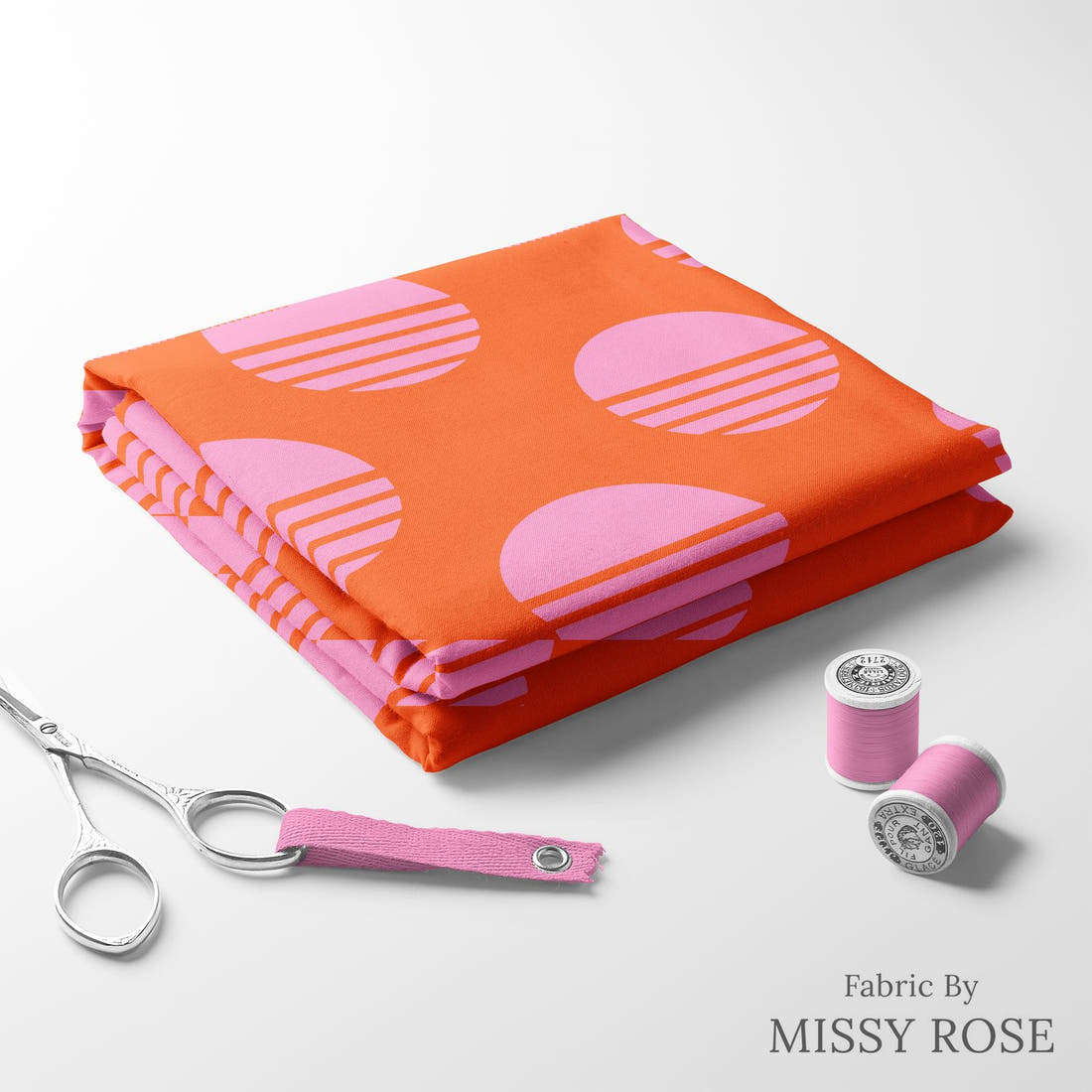 Kristina Forrest 58 folded fabric stack with matching thread - pre-order fabric Australia | Fabric by Missy Rose