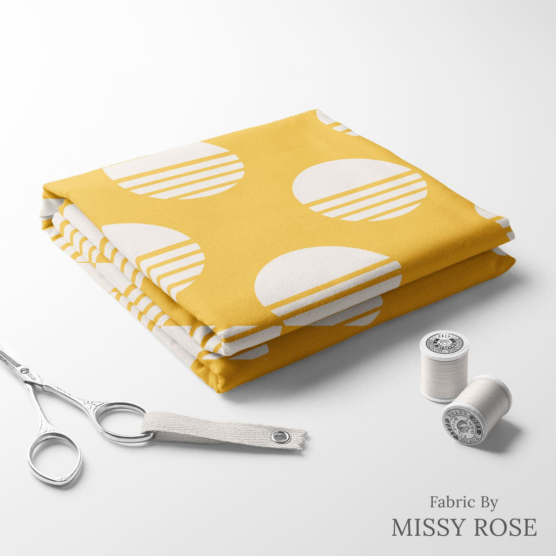 Kristina Forrest 59 folded fabric stack with matching thread - pre-order fabric Australia | Fabric by Missy Rose