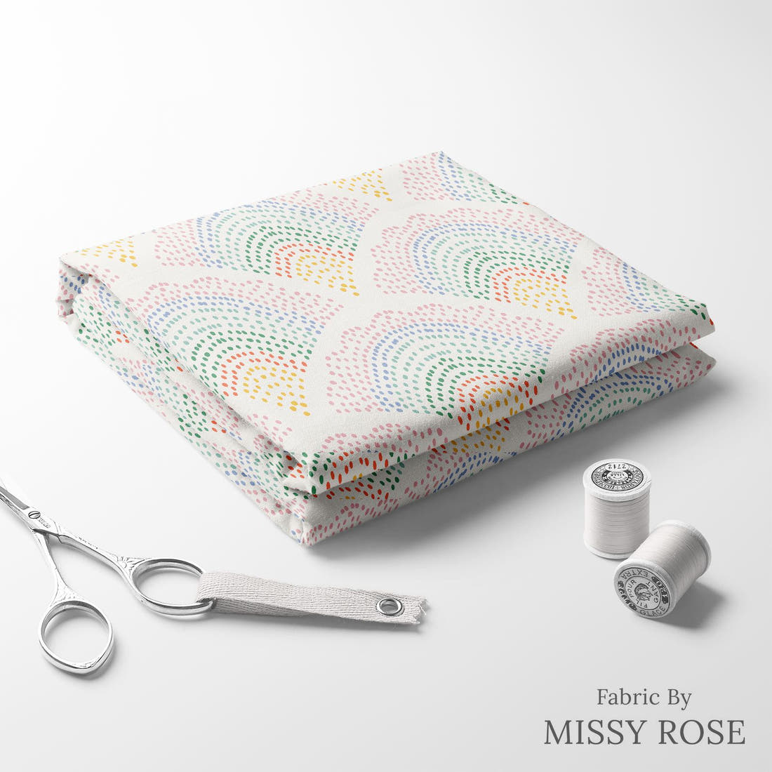 Kristina Forrest 60 folded fabric stack with matching thread - pre-order fabric Australia | Fabric by Missy Rose