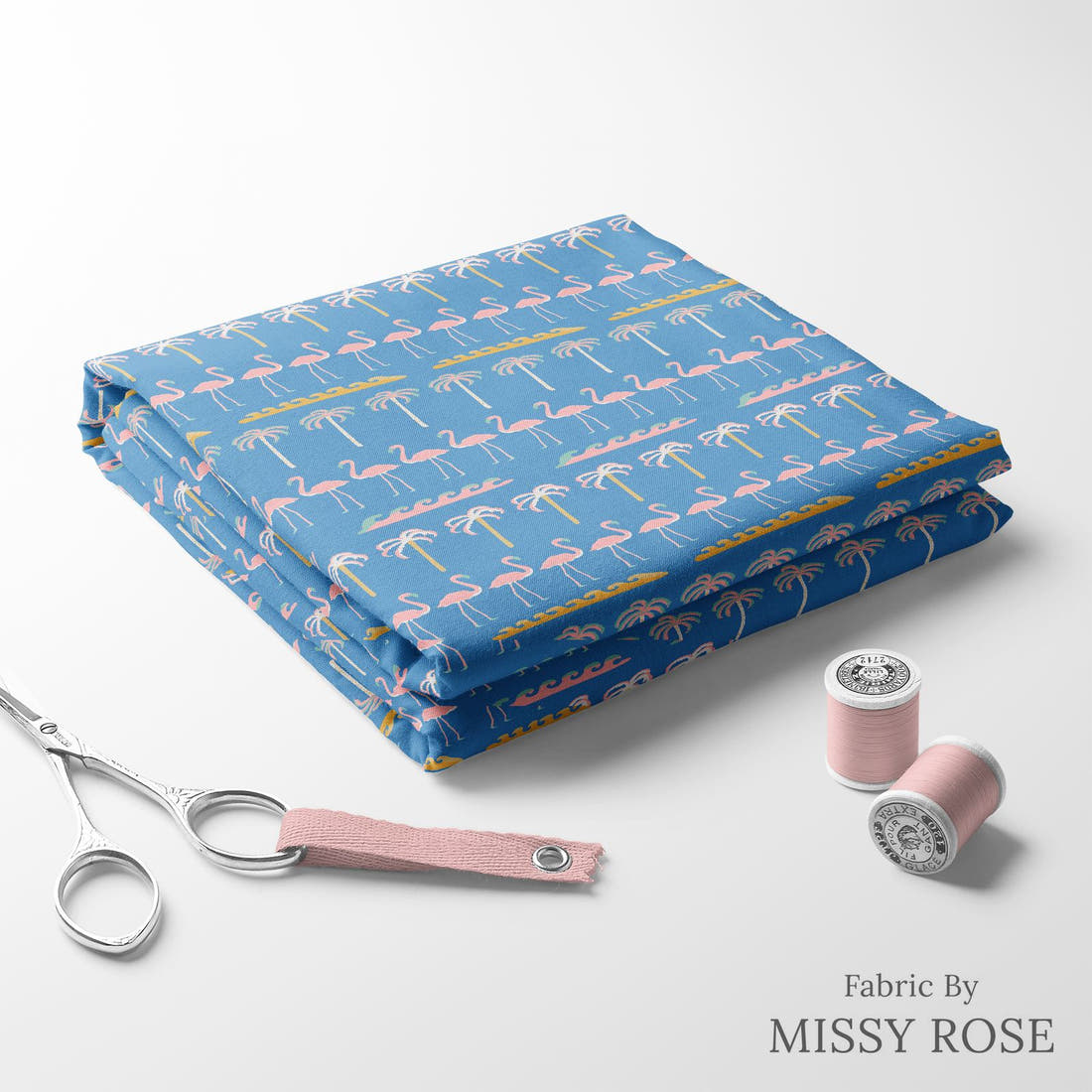 Kristina Forrest 61 folded fabric stack with matching thread - pre-order fabric Australia | Fabric by Missy Rose