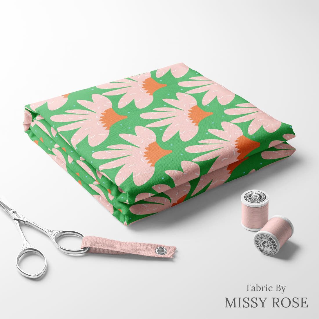 Kristina Forrest 66 folded fabric stack with matching thread - pre-order fabric Australia | Fabric by Missy Rose