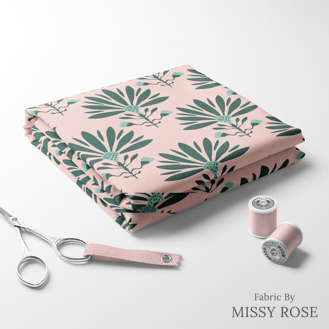 Kristina Forrest 71 folded fabric stack with matching thread - pre-order fabric Australia | Fabric by Missy Rose
