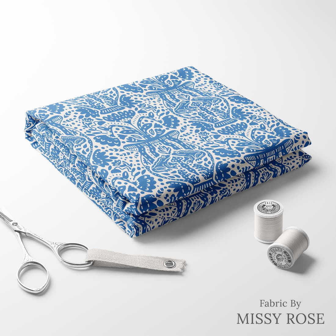 Kristina Forrest 84 folded fabric stack with matching thread - pre-order fabric Australia | Fabric by Missy Rose