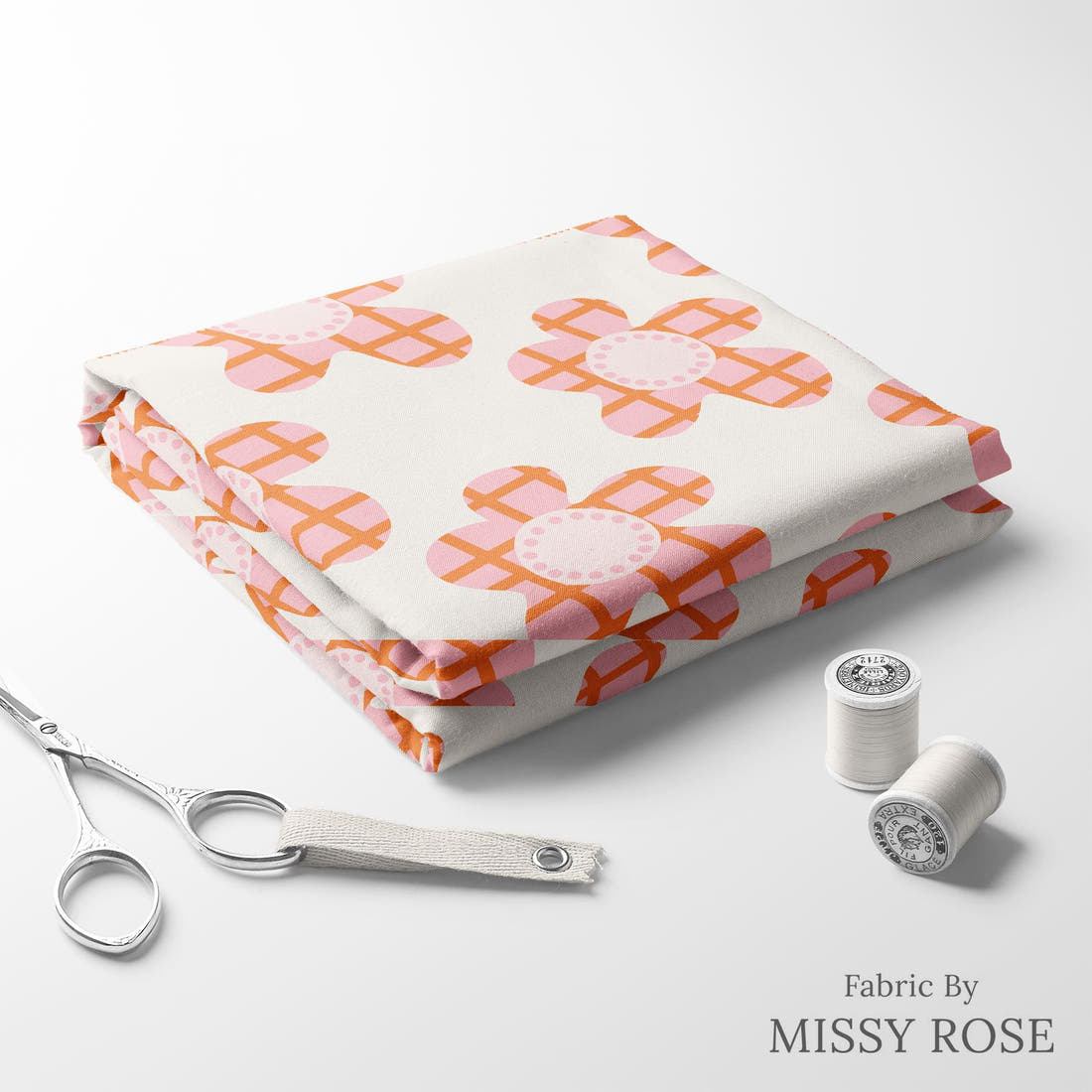 Kristina Forrest 88 folded fabric stack with matching thread - pre-order fabric Australia | Fabric by Missy Rose