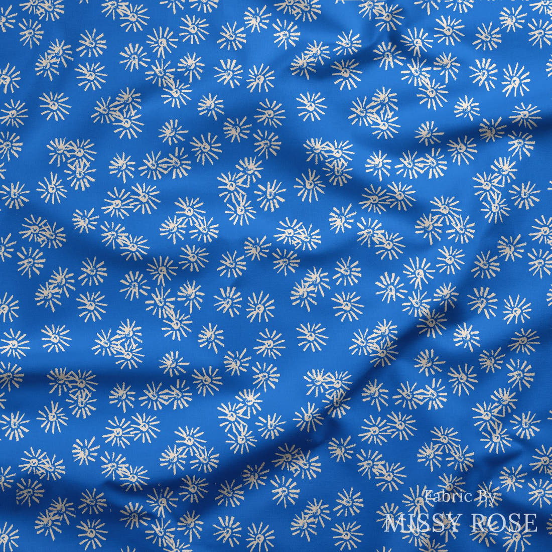 Laura Hamzic 18 draped fabric mockup - custom printed fabric by the metre | Fabric by Missy Rose