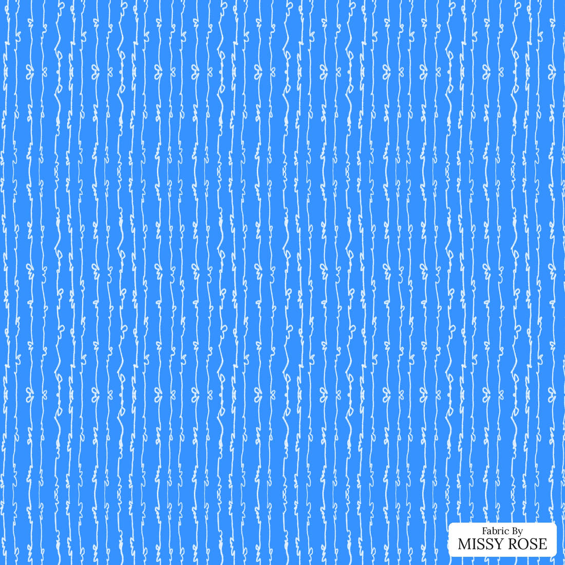 Laura Hamzic 24 - flat view of the print, zoom in for detail | Fabric by Missy Rose