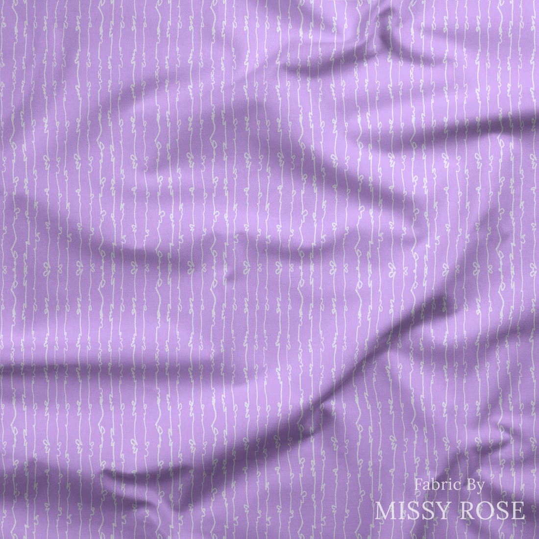 Laura Hamzic 25 draped fabric mockup - custom printed fabric by the metre | Fabric by Missy Rose