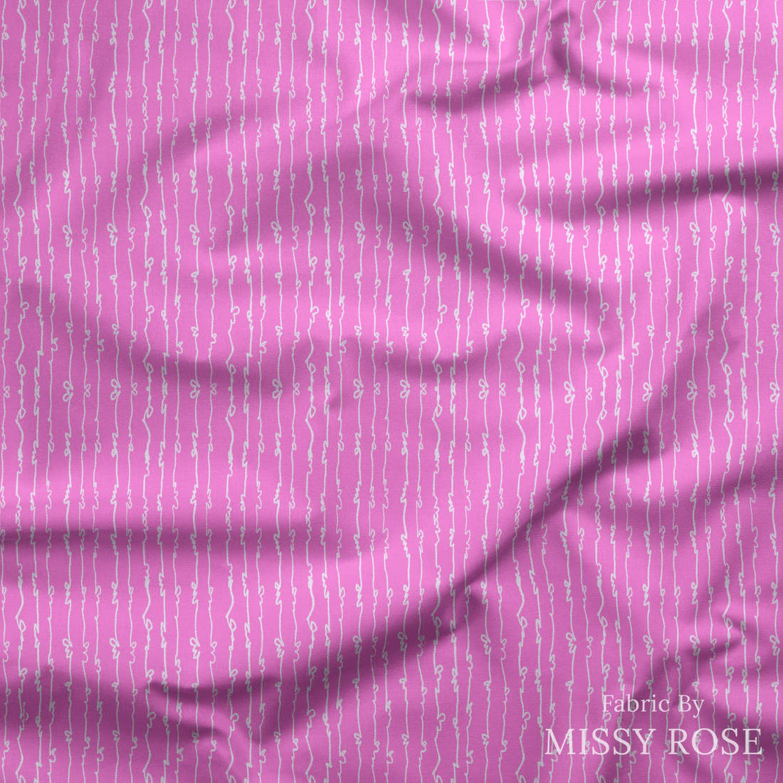 Laura Hamzic 26 draped fabric mockup - custom printed fabric by the metre | Fabric by Missy Rose