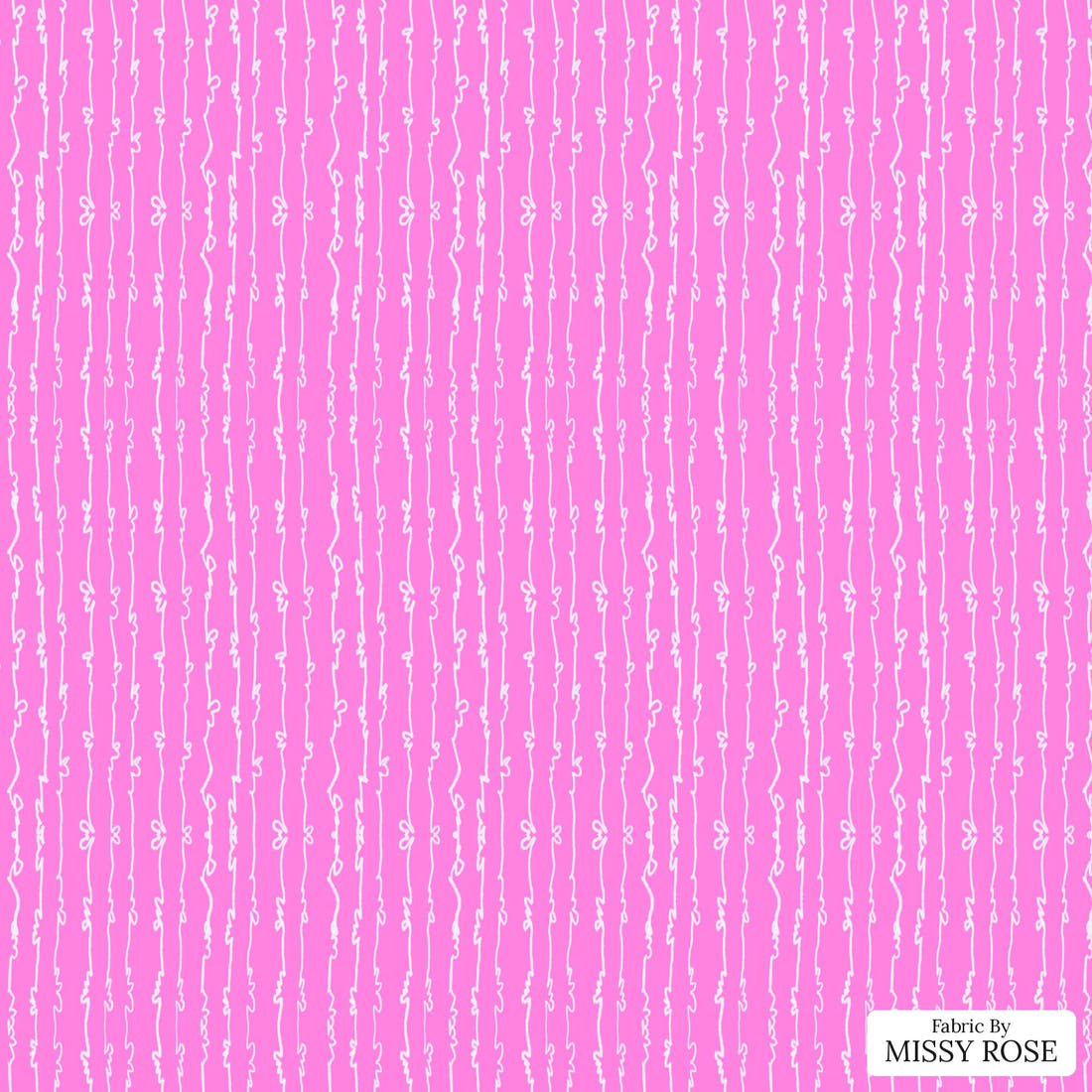 Laura Hamzic 26 - flat view of the print, zoom in for detail | Fabric by Missy Rose