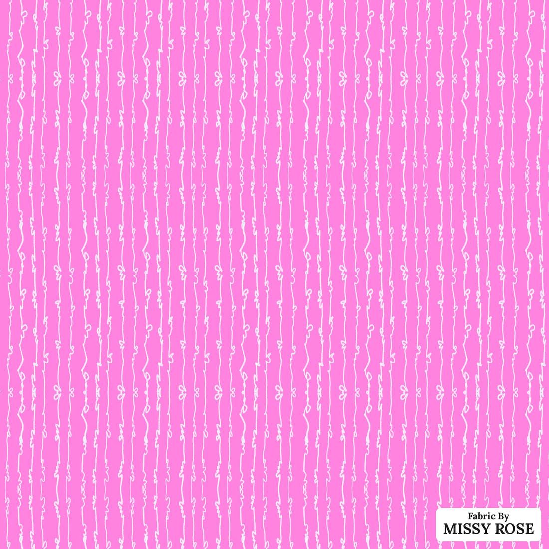 Laura Hamzic 26 - flat view of the print, zoom in for detail | Fabric by Missy Rose